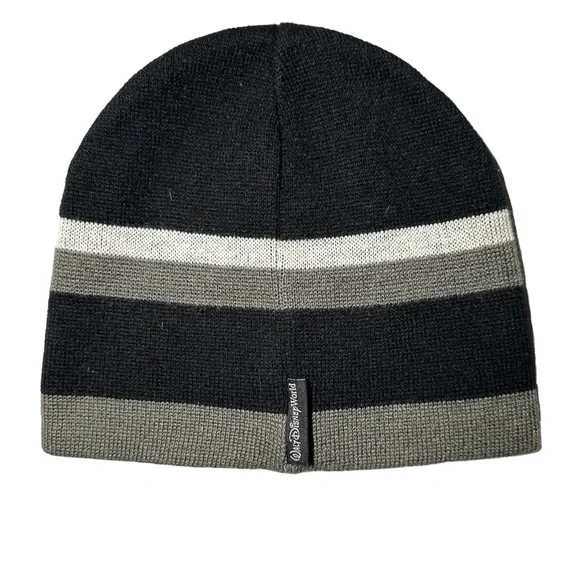 Disney- Black Cozy Reversible Grumpy Beanie- Adult OS- Unisex - Picture 2 of 7